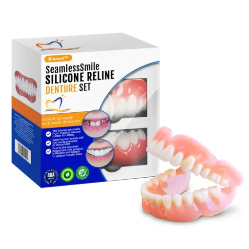 Biancat™ SeamlessSmile Silicone Reline Denture Set