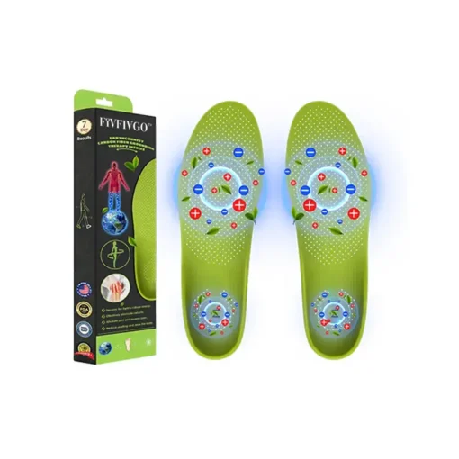 Fivfivgo™ EarthConnect Carbon Fiber Grounding Therapy Insoles