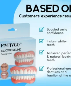 Fivfivgo™ Silicone Reline Denture Set