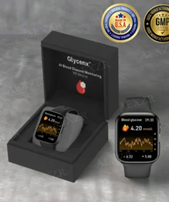 Glycenx™ AI Blood Glucose Monitoring Wristband