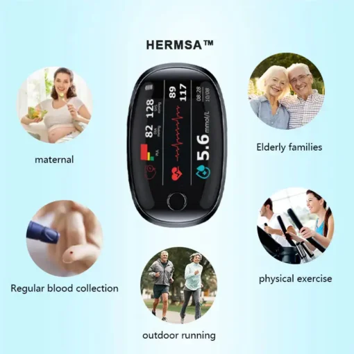 HERMSA™ Non-Invasive Blood Glucose Meter - Image 5