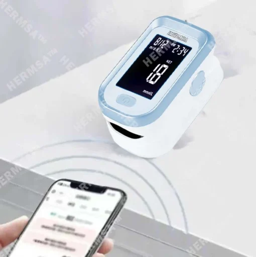 Hermsa™ Precision Noninvasive Bluetooth Blood Glucose and Ketone Testing Medical Device - Image 8