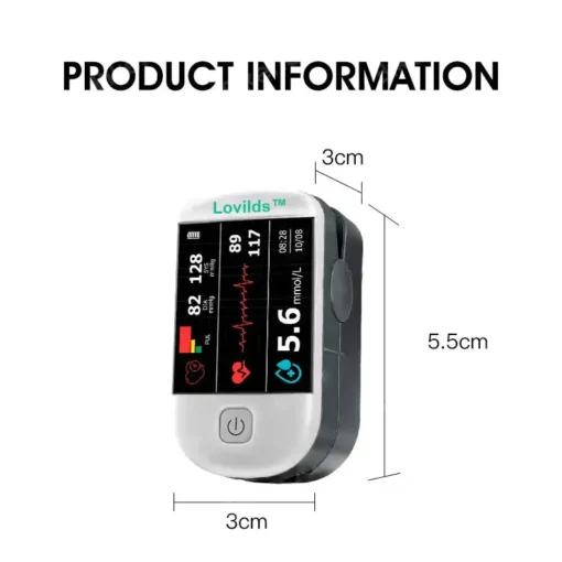 LOVILDS™ Next-Generation Intelligent Multifunctional Non-Invasive Laser Blood Glucose Meter - Image 8