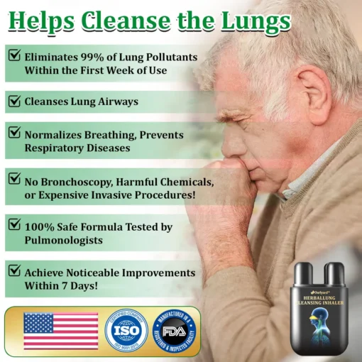 Ourlyard™ Herbal Lung Cleansing Inhaler