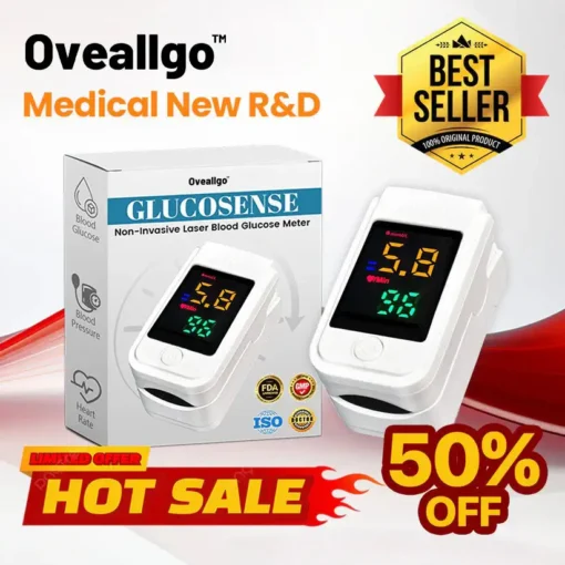 Oveallgo™ Glucosense Non-lnvasive Laser Blood Glucose Meter