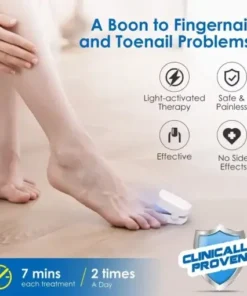 QIAWI™ Revolutionary High-Efficiency Light Therapy Device For Toenail Diseases