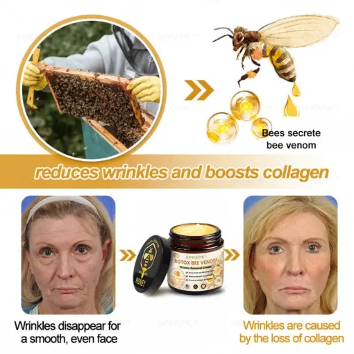 APKAPK™ Botox Bee Venom Wrinkle Removal Cream--Made and Shipped from the USA✅Last Day Promotion 80% OFF