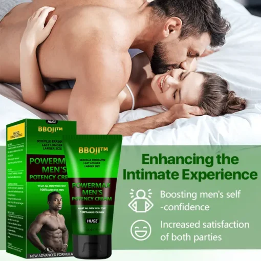 BBOJI™ Powermax Men's Potency Cream