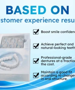 EzySmile™ Moldable Dentures