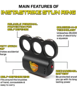 INSTASTRIKE Extreme 28,000,000 Suptruck Knuckle Stun Ring