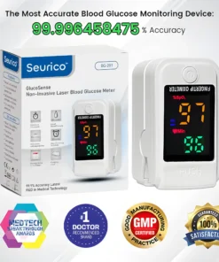 Seurico™ Ultra GlucoSense Non-Invasive Laser Blood Glucose Meter