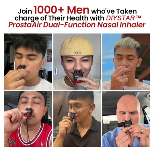 DIYSTAR™ ProstaAir Dual-Function Nasal Inhaler