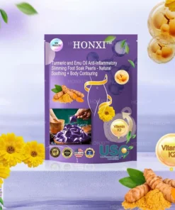 HONXI™ Turmeric and Emu Oil Anti-Inflammatory Slimming Foot Soak Pearls