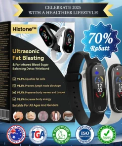 Histone™ Ultrasonic Fat Blasting & Far Infrared Blood Sugar Balancing Detox Wristband