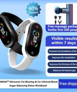 Histone™ Ultrasonic Fat Blasting & Far Infrared Blood Sugar Balancing Detox Wristband