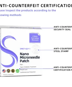 HonXi™ SMGT-GLP-1 Nano Microneedle Patch