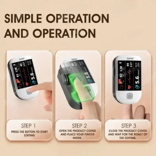 QIAWI ™ Non-Invasive Laser Blood Glucose Meters