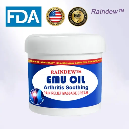 Raindew™ Emu Oil Arthritis Soothing Pain Relief Massage Cream