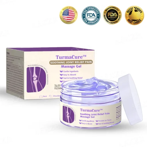 TurmaCure™ Turmeric & Emu Oil Arthritis Soothing Pain Relief Massage Gel