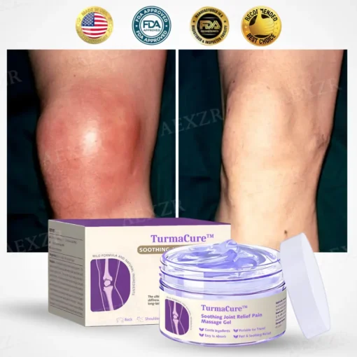 TurmaCure™ Turmeric & Emu Oil Arthritis Soothing Pain Relief Massage Gel