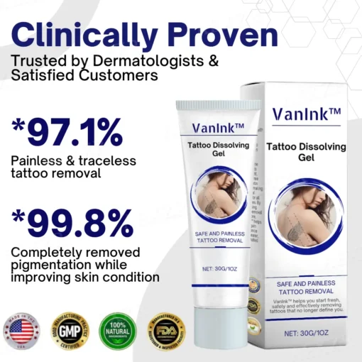 VanInk™ Tattoo Dissolving Gel